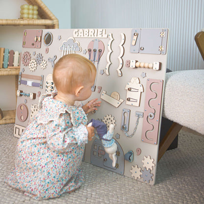 Busy Board Giant "Unlimited" – Das Premium Motorikzentrum (90 x 60 cm)