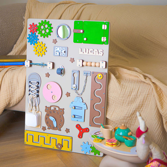 Busy Board "Compact Explorer" – Das handliche Motorikboard (40 x 60 cm)